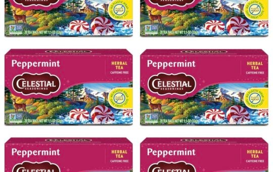 celestial seasonings peppermint tea