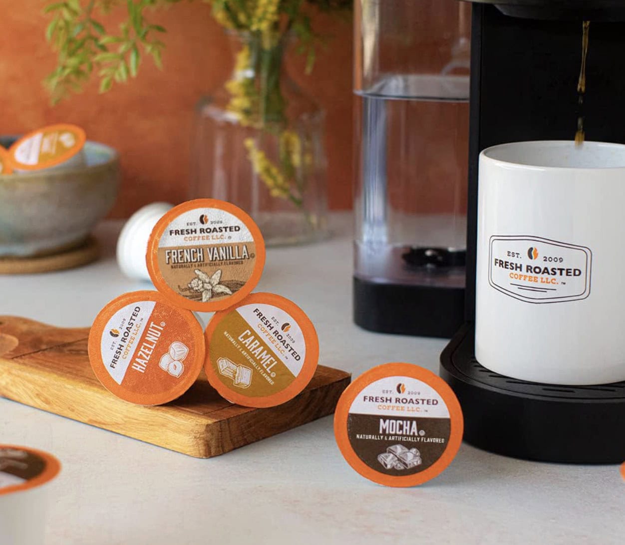 fresh roasted coffee variety pack k cups