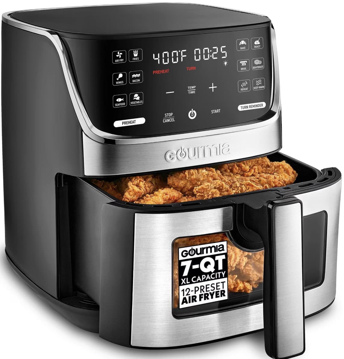 gourmia air fryer 7 qt