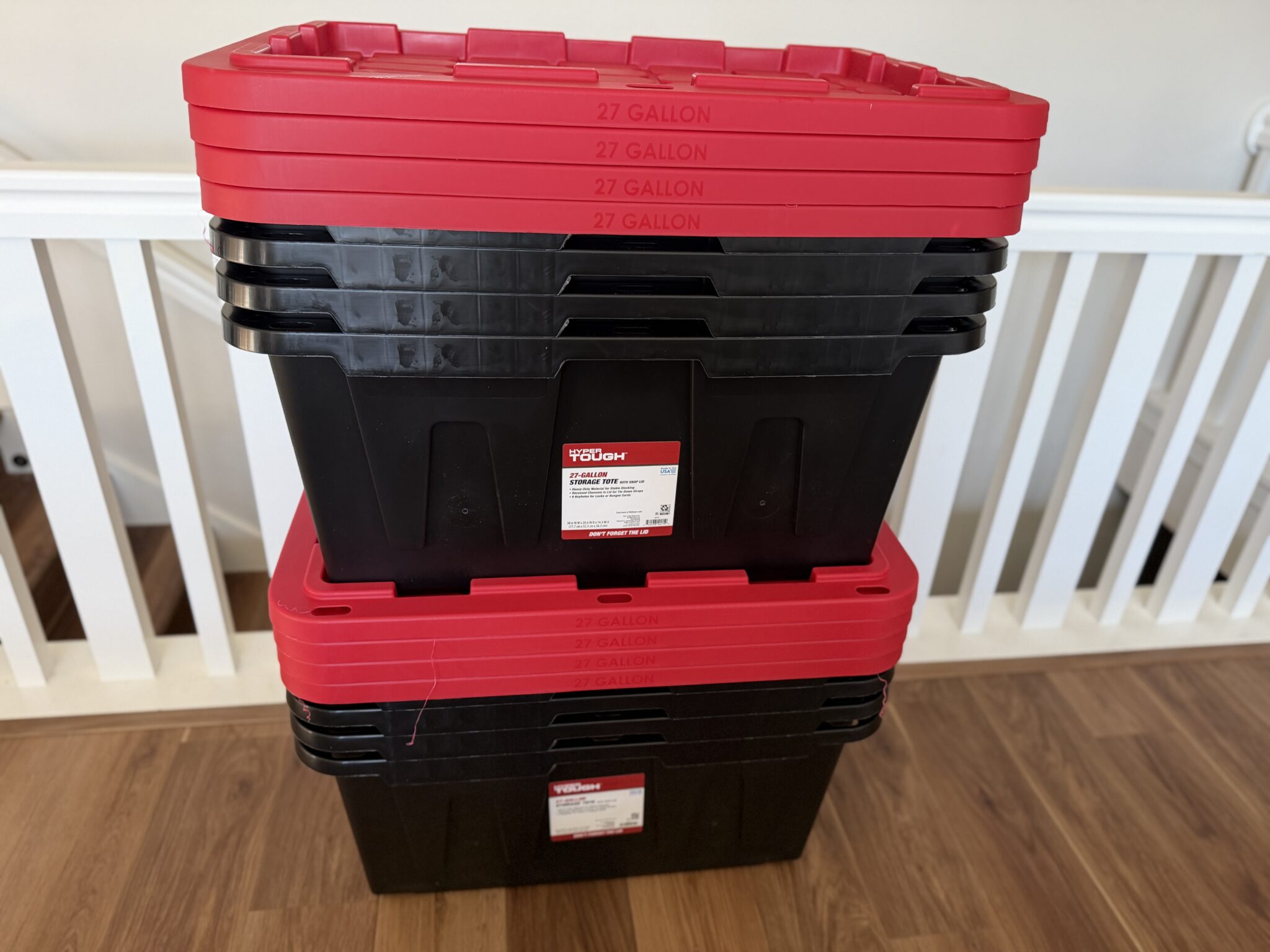 27-Gallon Storage Totes ONLY $8 Each at Walmart