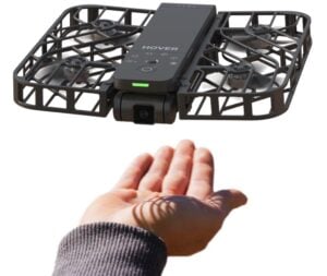 hoverair drone in black