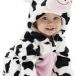 kids baby cow costume