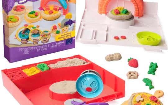 kinetic sand pizza set