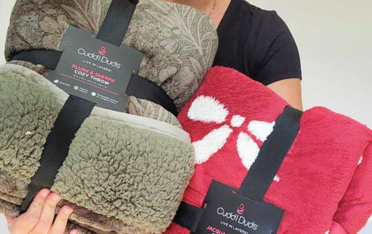 kohls cuddl duds plush sherpa jamie