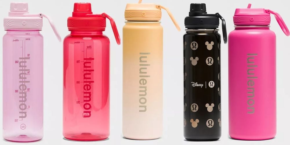 lululemon water bottles and tumblers