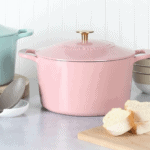 martha stewart pink dutch oven