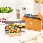 low carb menu plan with featured recipe