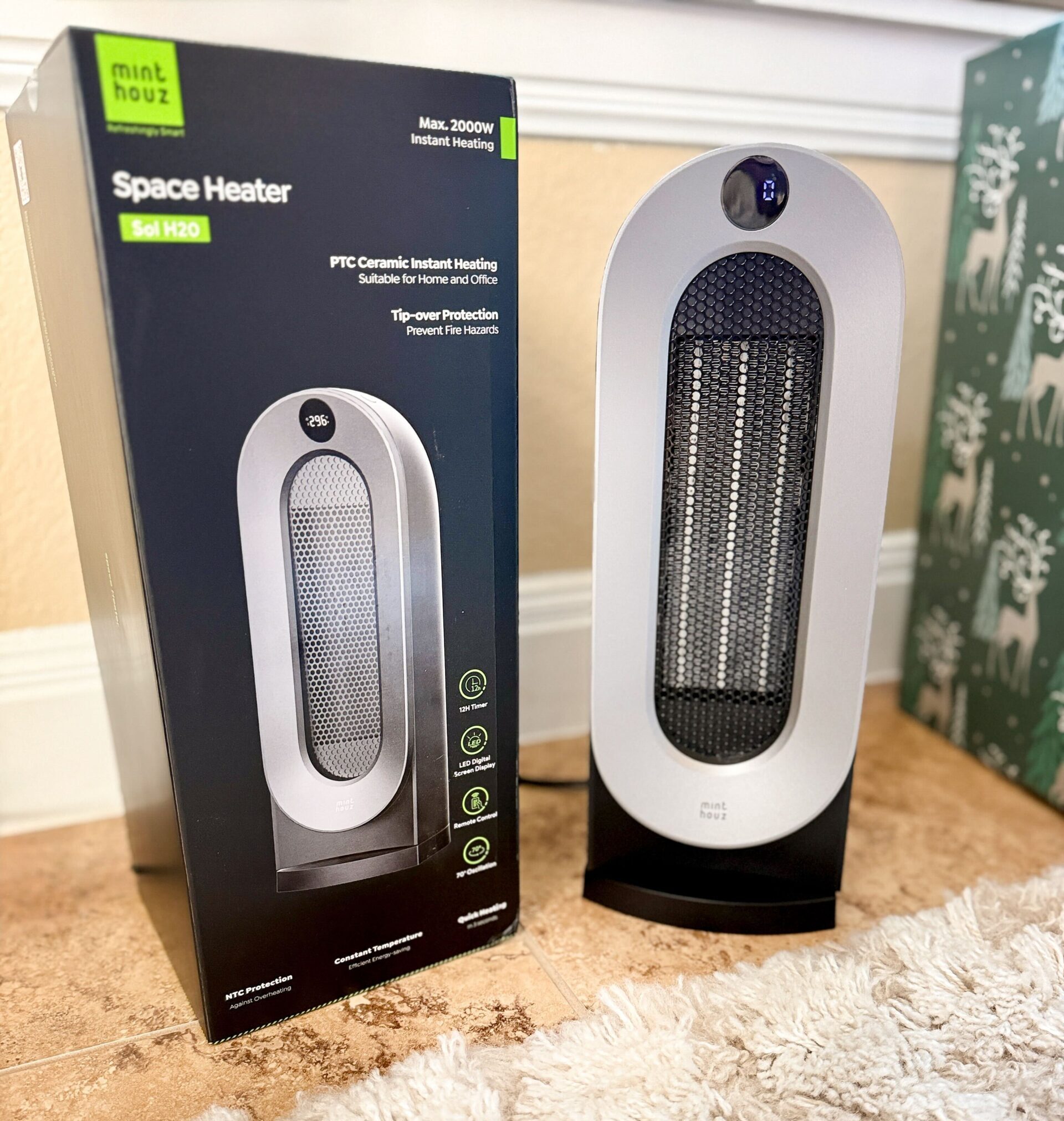 Oscillating Portable Space Heater ONLY $29.99 Shipped (Reg. $60)