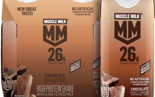 muscle milk protein chocolate 4 pk