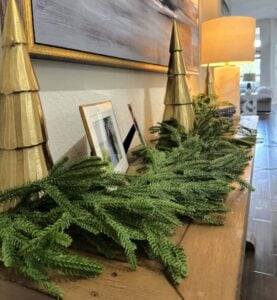 trytuny Christmas Norfolk Pine Garland