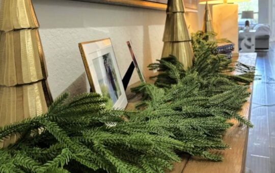 trytuny Christmas Norfolk Pine Garland