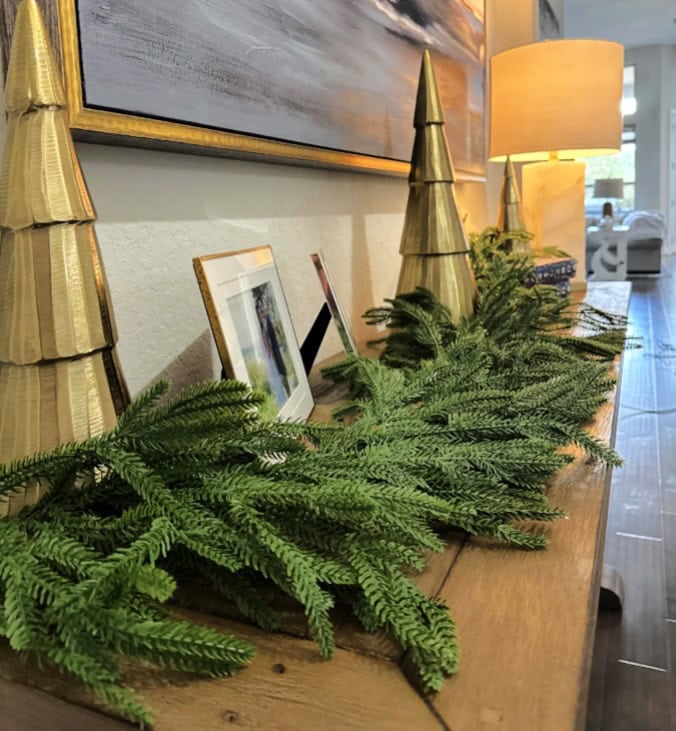 trytuny Christmas Norfolk Pine Garland trytuny Christmas Norfolk Pine Garland