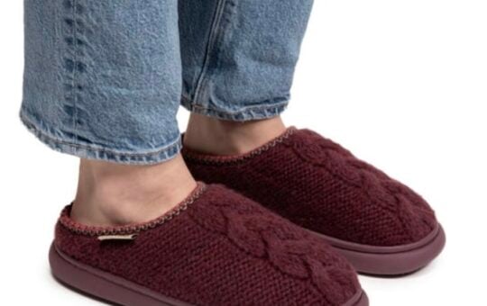 womens muk luks knit clog slippers