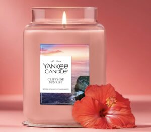 yankee candle large jar cliffside sunrise