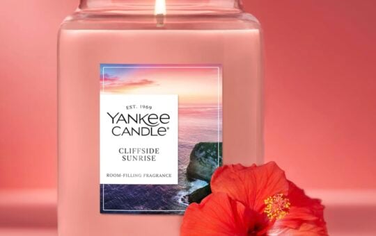yankee candle large jar cliffside sunrise