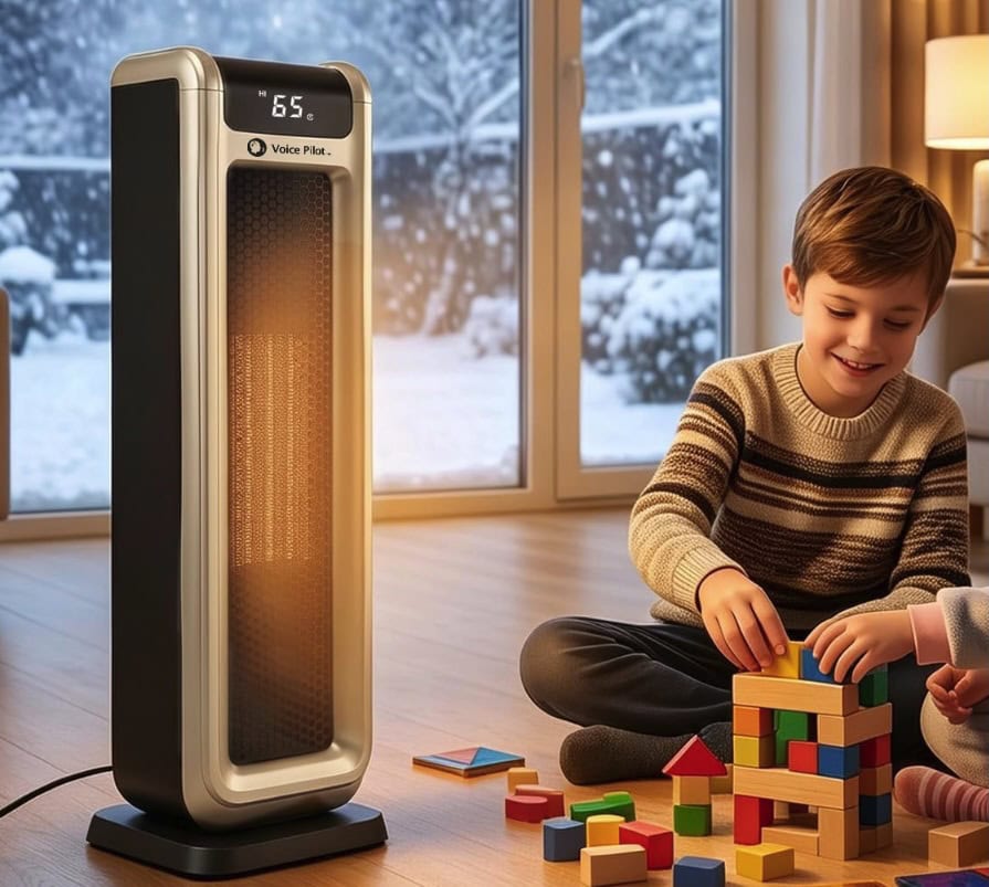 BEYOND HEAT Indoor Space Heater with Offline Voice Control BEYOND HEAT Indoor Space Heater with Offline Voice Control