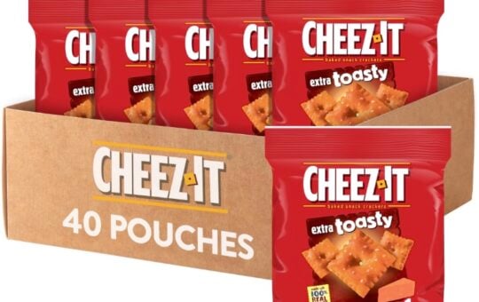 Cheez It Extra Toasty Cheese Crackers