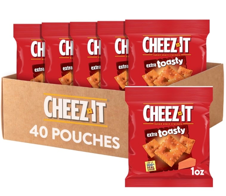 Cheez It Extra Toasty Cheese Crackers