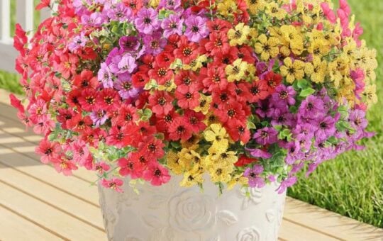 LetuoClips Artificial Flowers