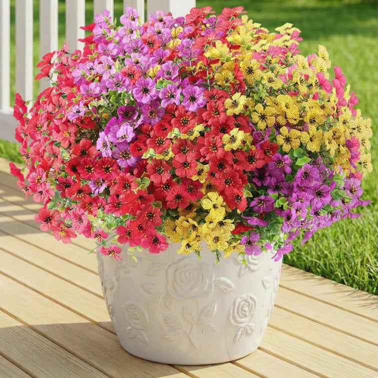 LetuoClips Artificial Flowers
