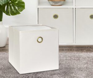 Mainstays Collapsible Fabric Cube Storage Bins