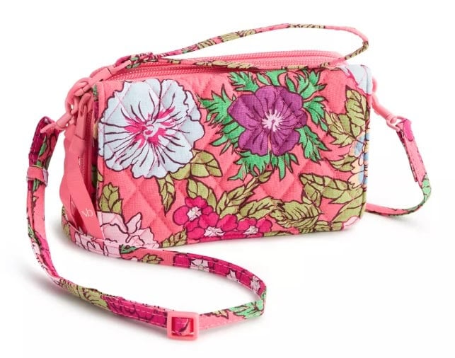 Vera Bradley Women's Outlet Cotton 3 in 1 Crossbody Bag