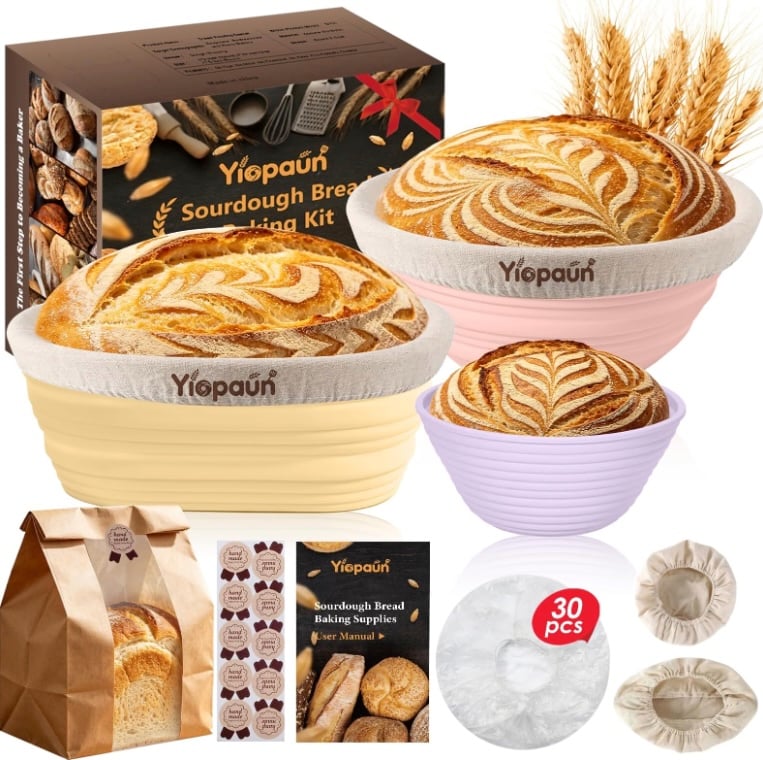 Yiopaun Banneton Bread Proofing Basket