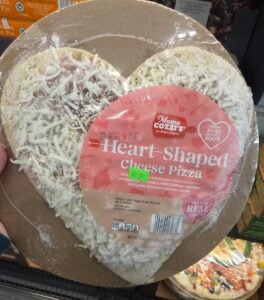 Aldi Heart Shaped Pizza