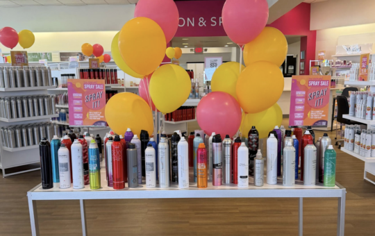 beauty brands sprays