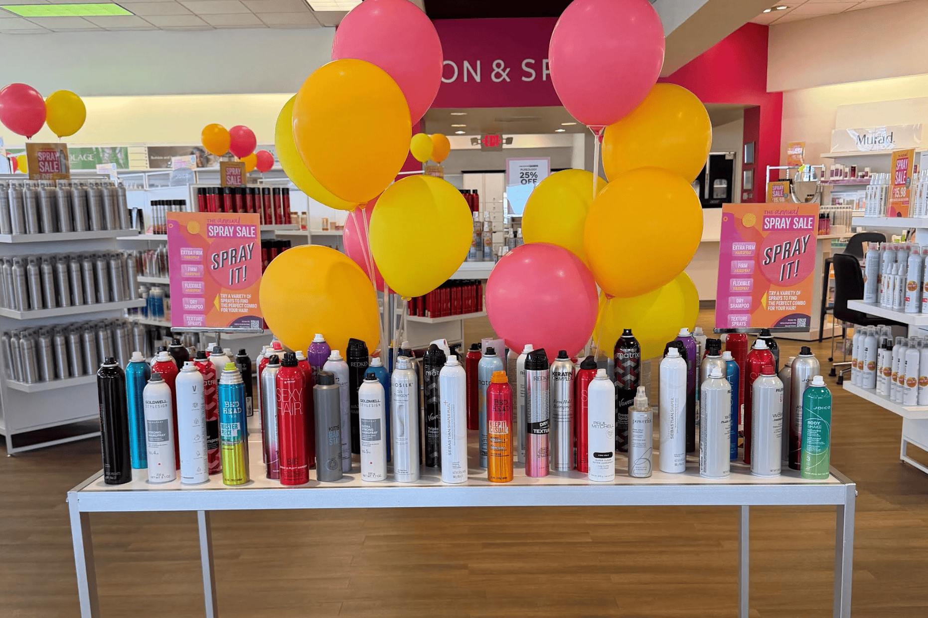 beauty brands sprays