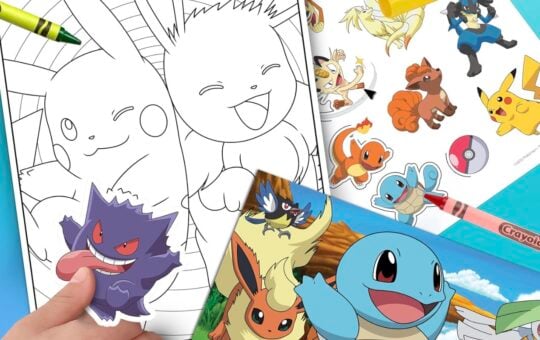 crayola art case pokemon