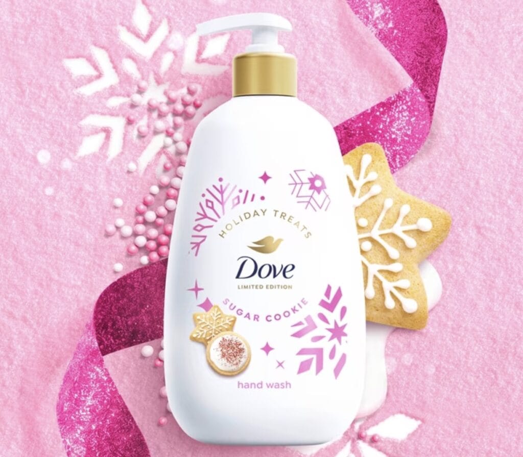 dove sugar cookie sprinkle hand wash