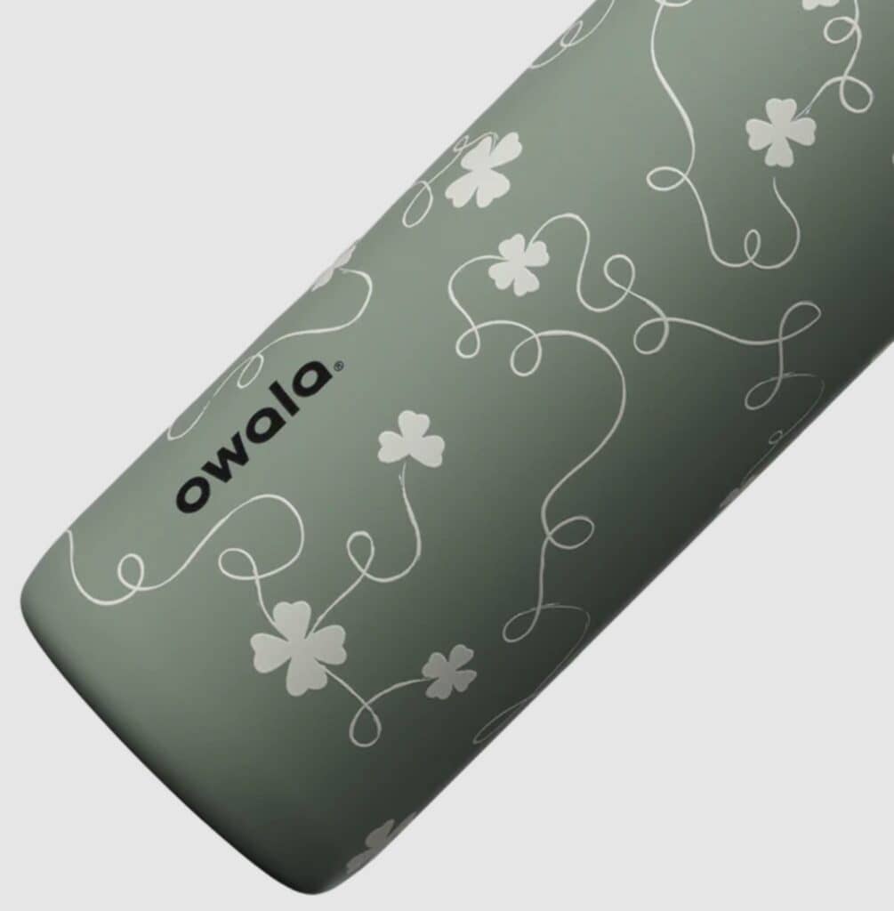 owala color drop clover achiever