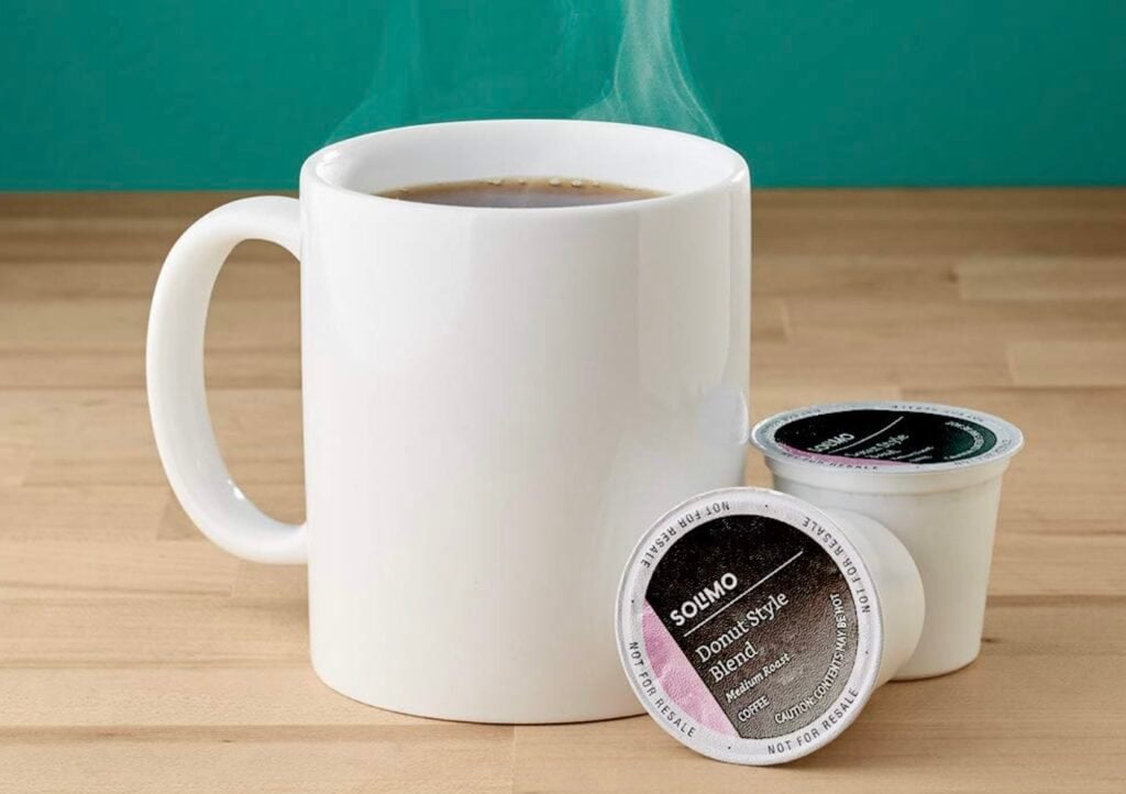solimo donut style coffee pods