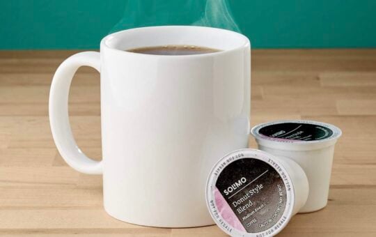 solimo donut style coffee pods