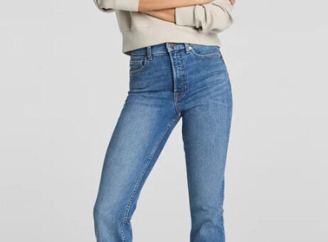 spanx flare jeans