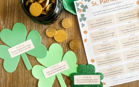 St. Patrick's Day Scavenger Hunt