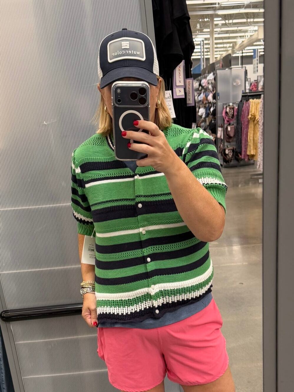 walmart fran green sweater