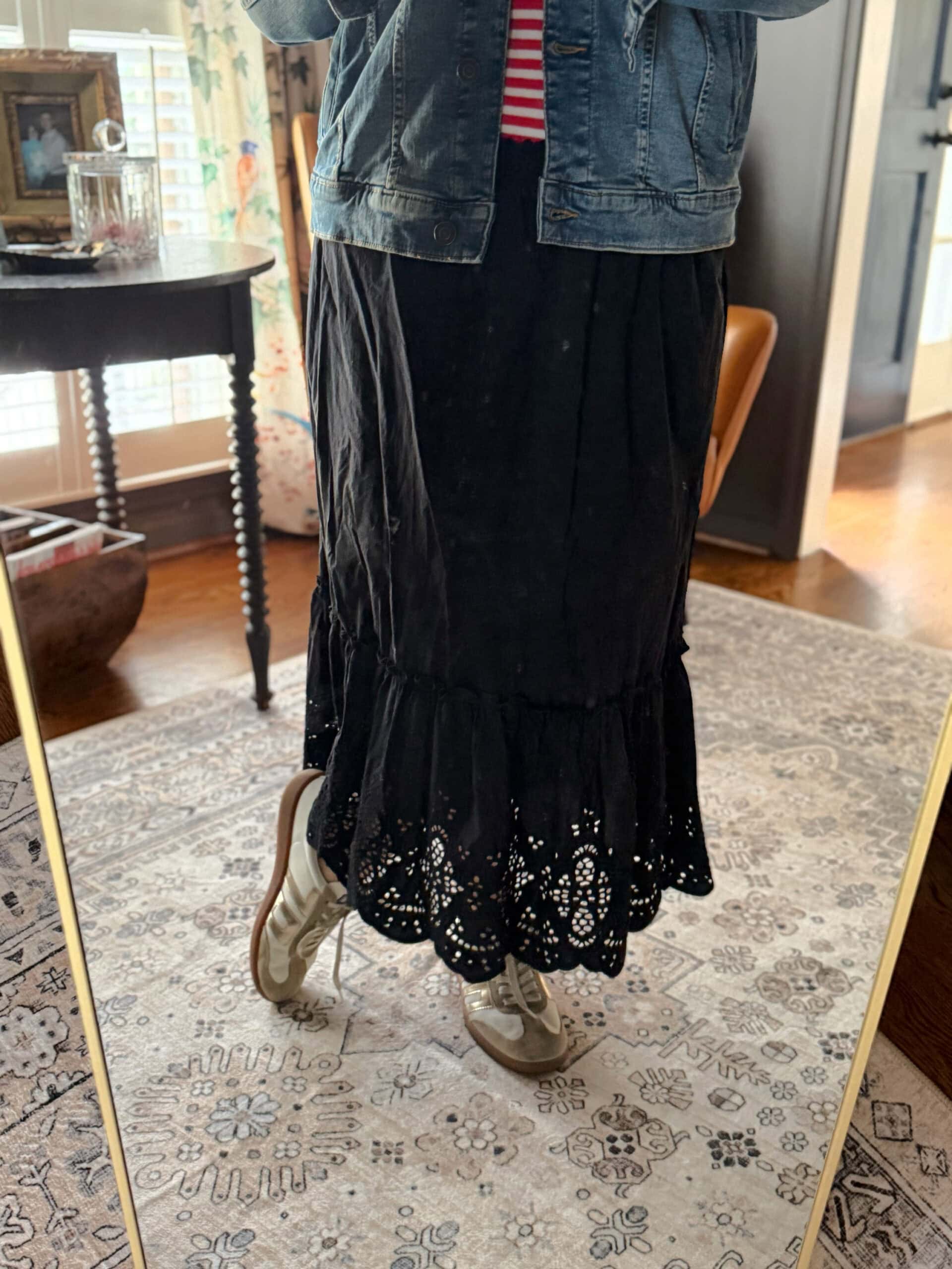 walmart fran skirt