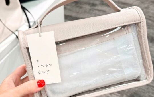 A new day travel pouch