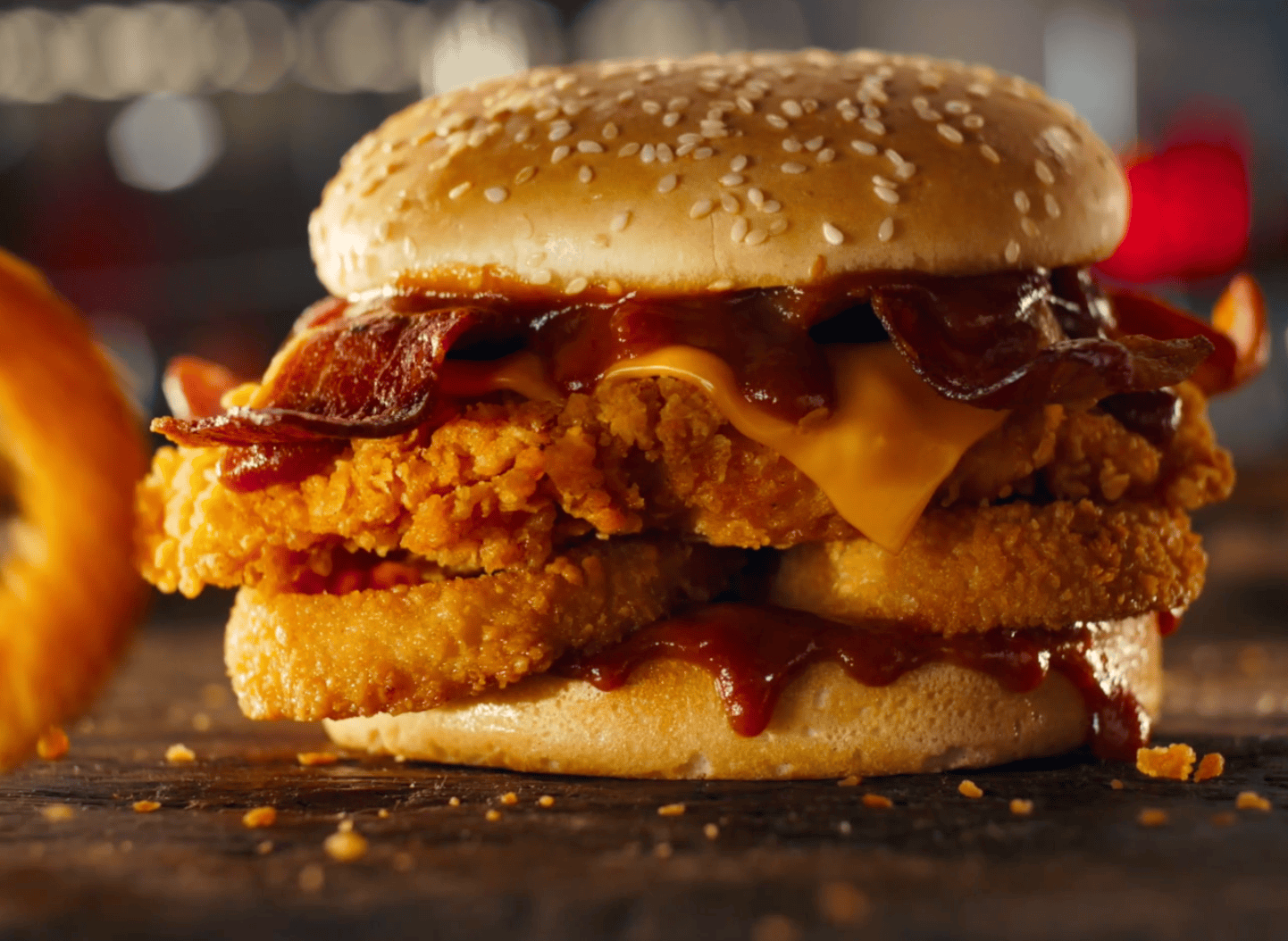 Carl's Jr Western Bacon Chicken Sandwich