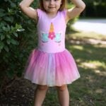 EQSJIU Ballet Tutu Tulle Skirt Dress