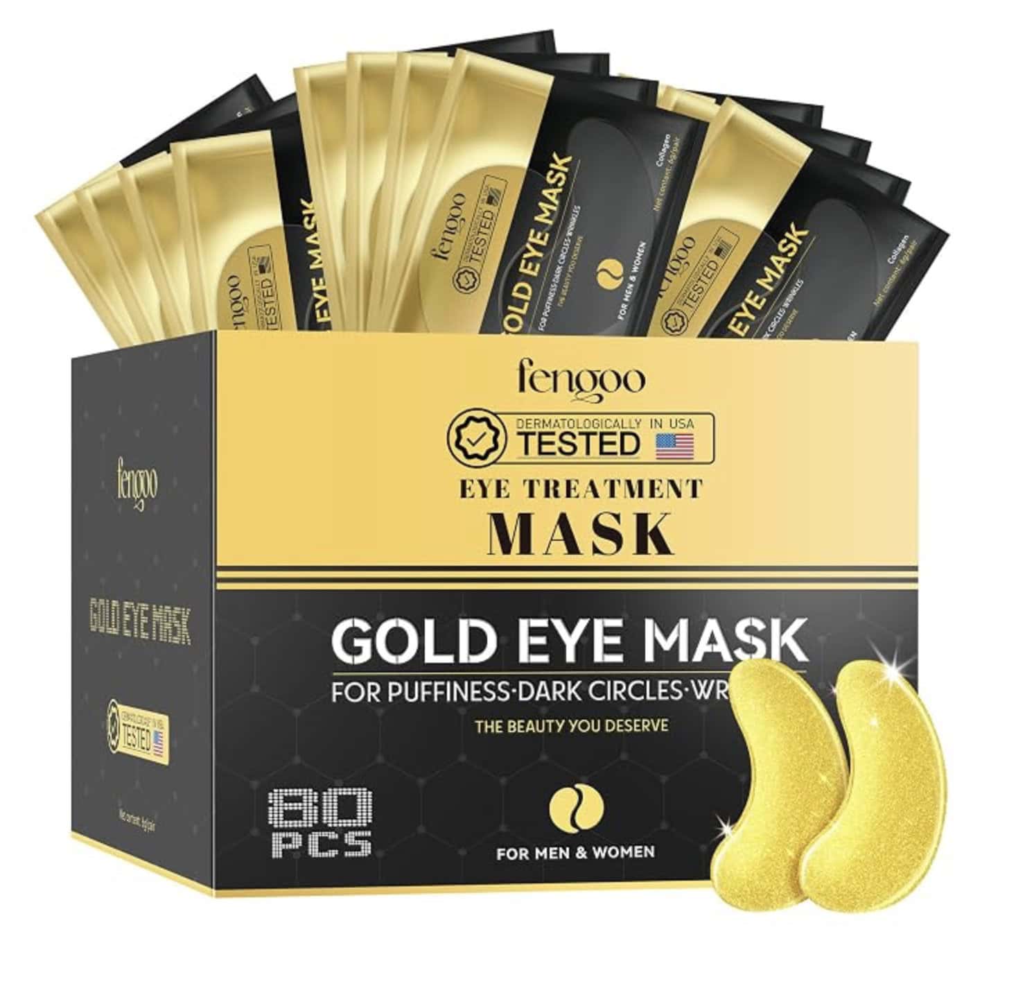 Fengoo Gold Eye Mask