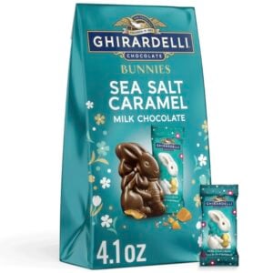 Ghirardelli Sea Salt Caramel Easter Bunnies