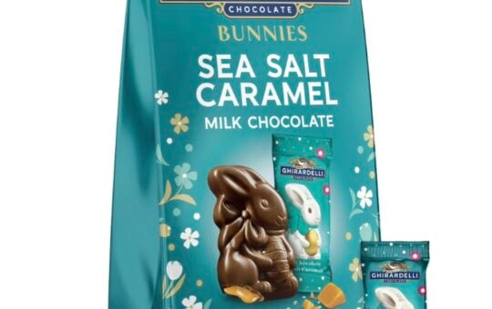 Ghirardelli Sea Salt Caramel Easter Bunnies
