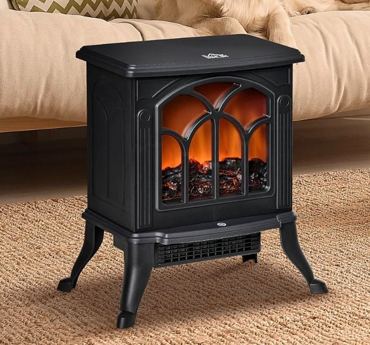 HomCom Electric Fireplace Stove