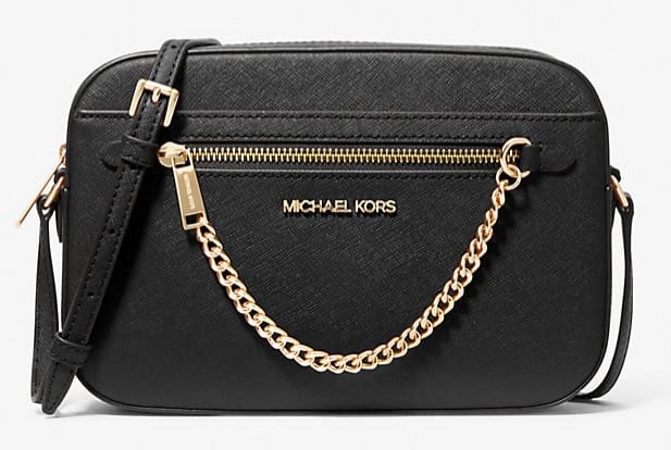 Michael Kors Jet Set Large Saffiano Leather Crossbody Bag Michael Kors Jet Set Large Saffiano Leather Crossbody Bag