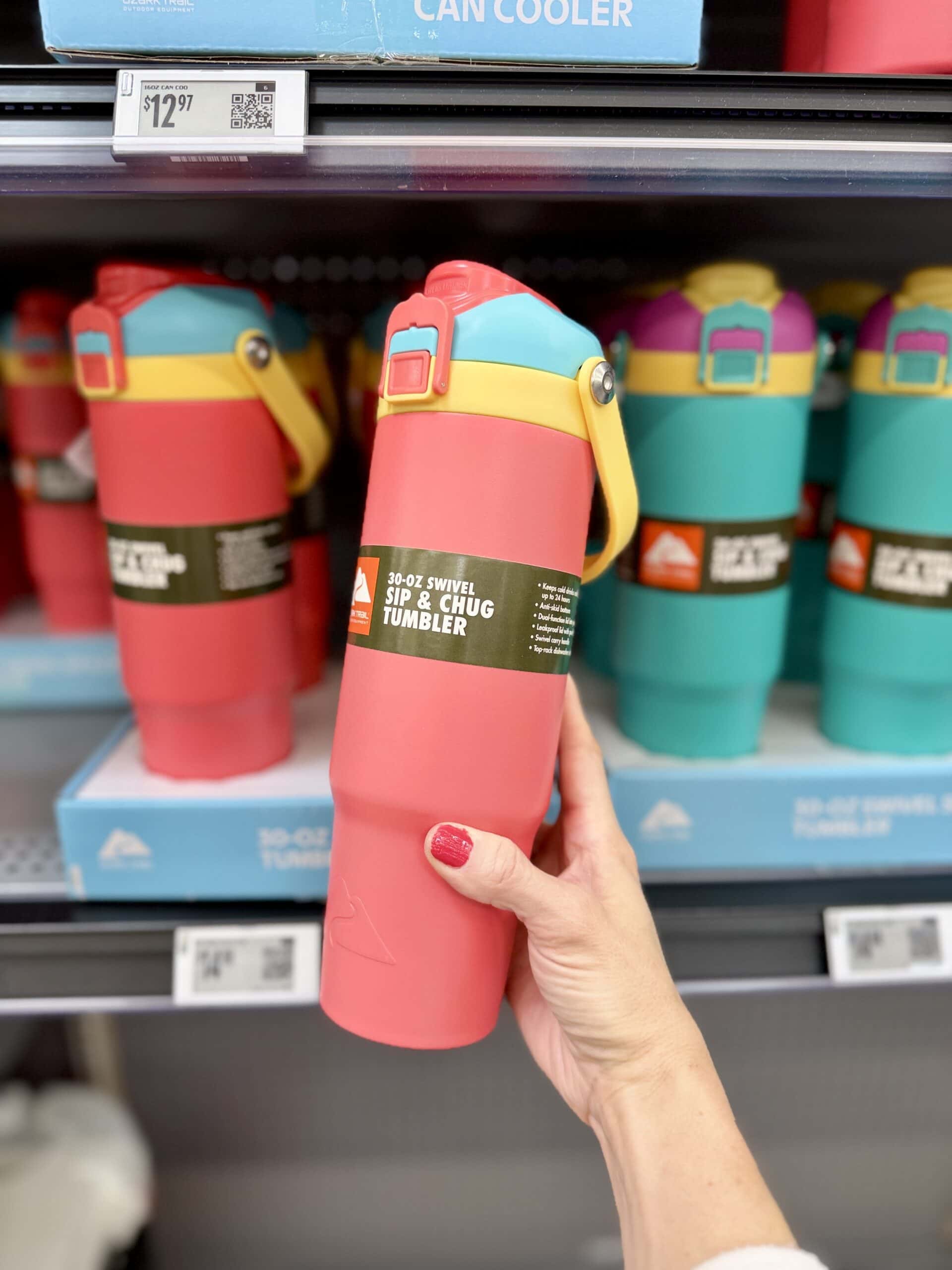 Ozark Trail 30oz Vacuum Insulated Stainless Steel Dual Lid Insulated Tumbler