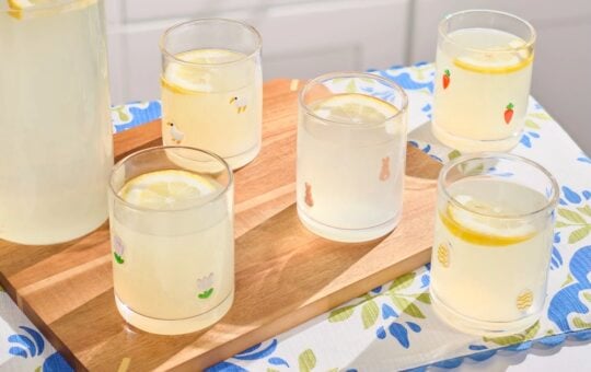 Thyme & Table 12 fl oz Easter Bunny Charm Drinking Glasses