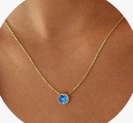 Birthstone Necklace